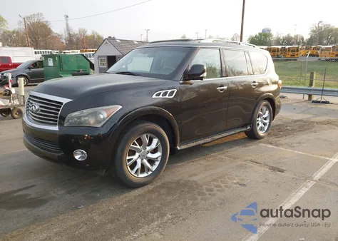2012 Infiniti Qx56 from USA, damaged, VIN JN8AZ2NF7C9516251